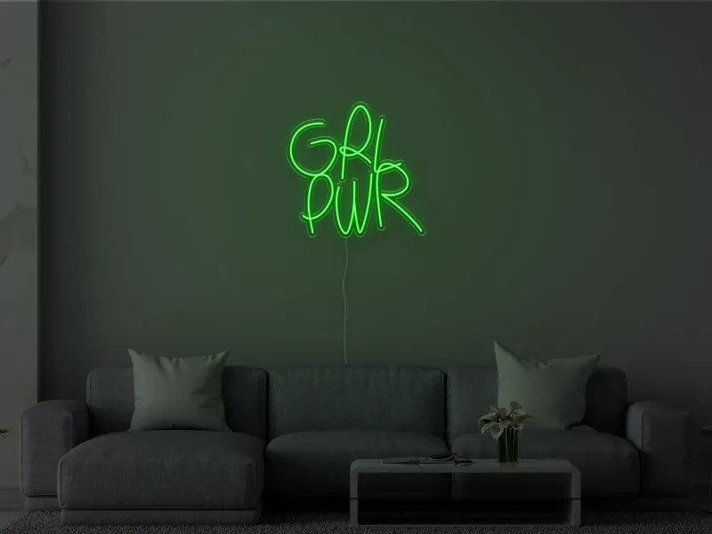 GRL PWR - Insegna Neon LED