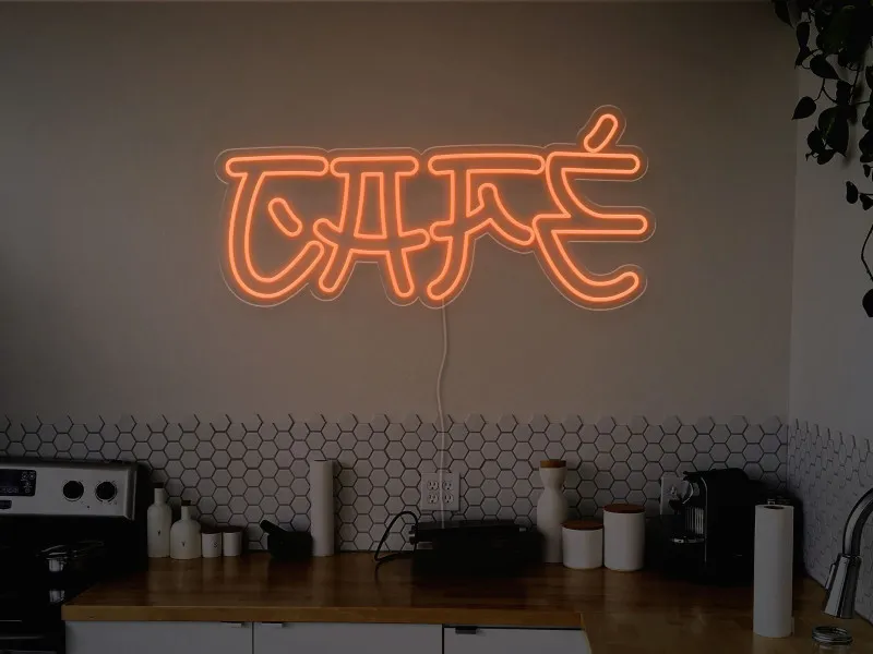 Cafe - Neon LED Schild