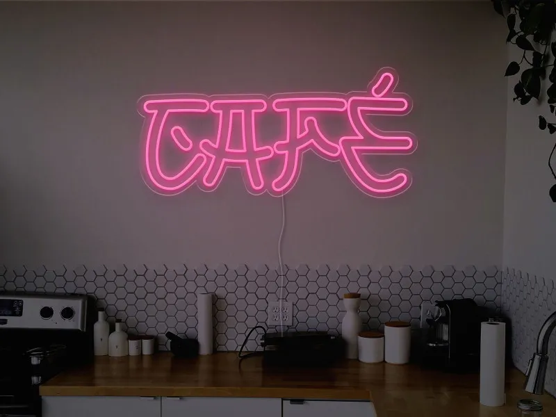 Cafe - Neon LED Schild