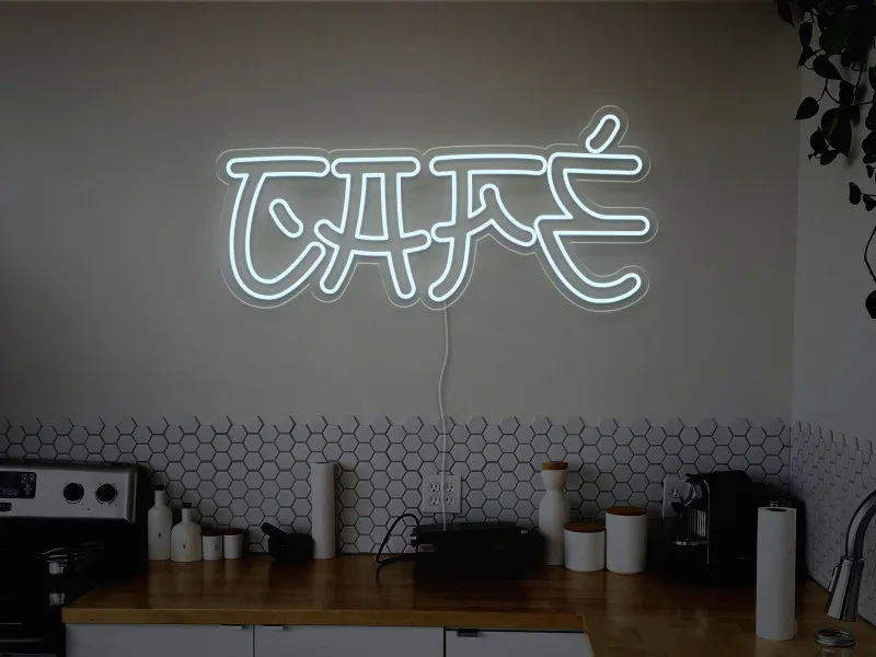 Cafe - Neon LED Schild