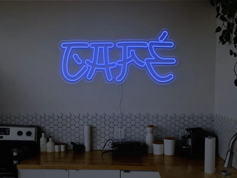 Cafe - Neon LED Schild