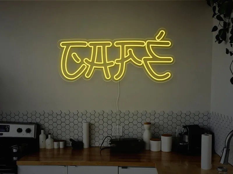 Cafe - Neon LED Schild
