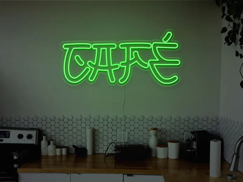 Cafe - Neon LED Schild