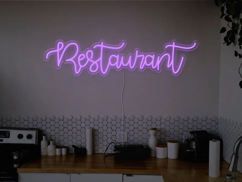 Restaurant - Insegna Neon LED