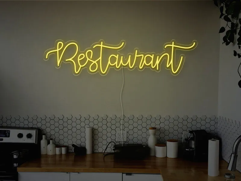 Restaurant - Insegna Neon LED