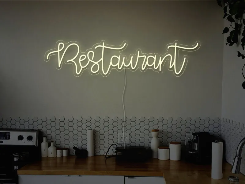 Restaurant - Insegna Neon LED