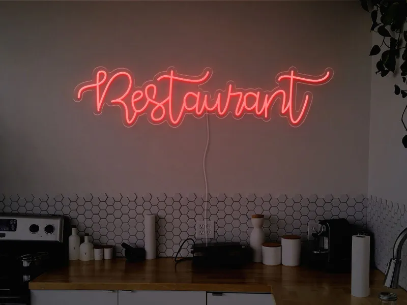 Restaurant - Insegna Neon LED