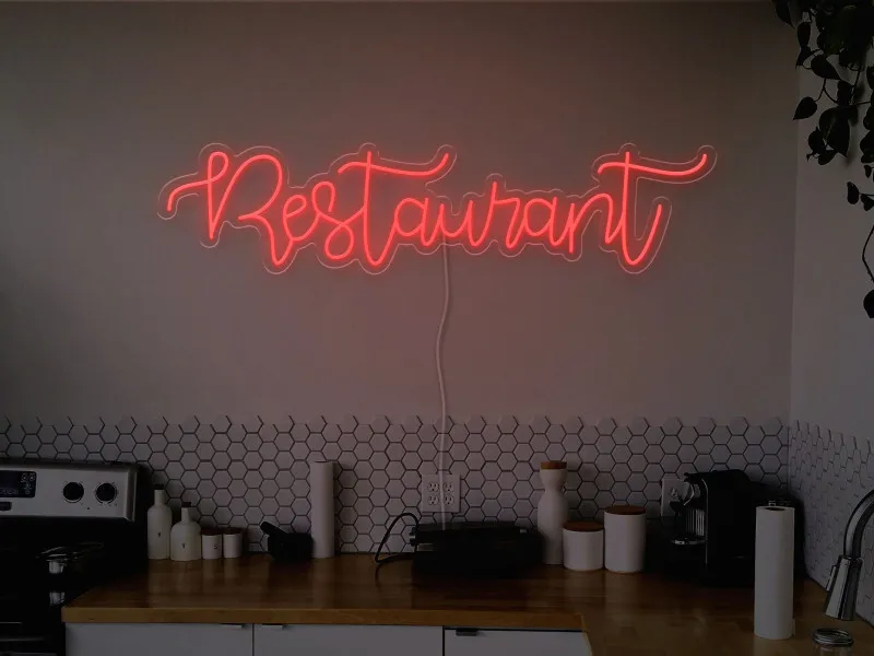 Restaurant - Insegna Neon LED