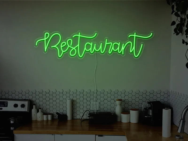 Restaurant - Insegna Neon LED