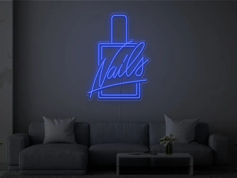 Nail Salon - Insegna Neon LED