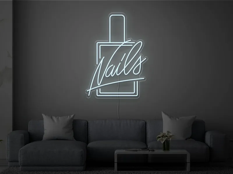 Nail Salon - Insegna Neon LED