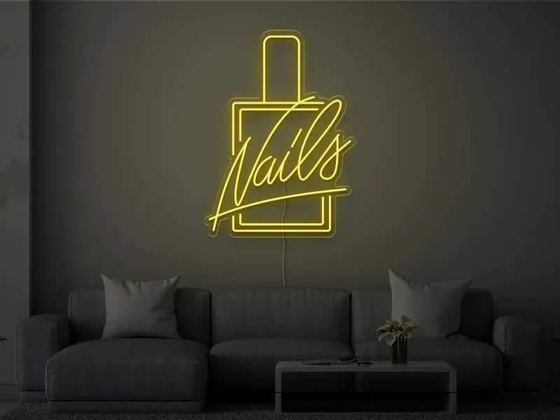 Nail Salon - Insegna Neon LED