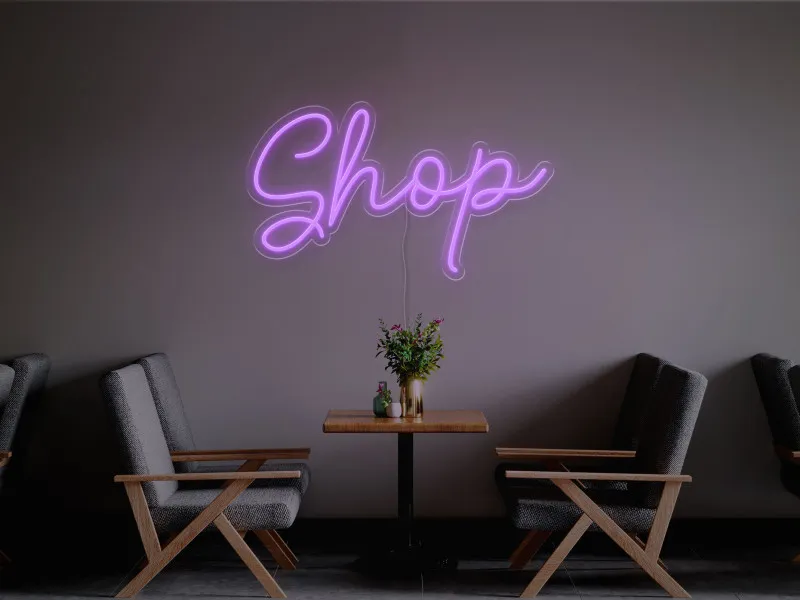 Shop - Insegna Neon LED