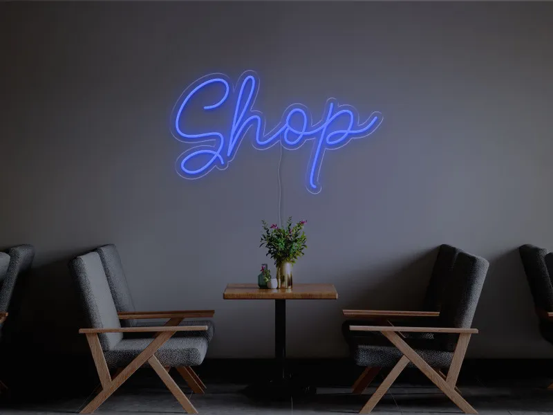 Shop - Insegna Neon LED