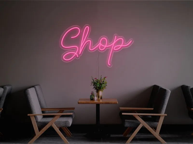 Shop - Insegna Neon LED