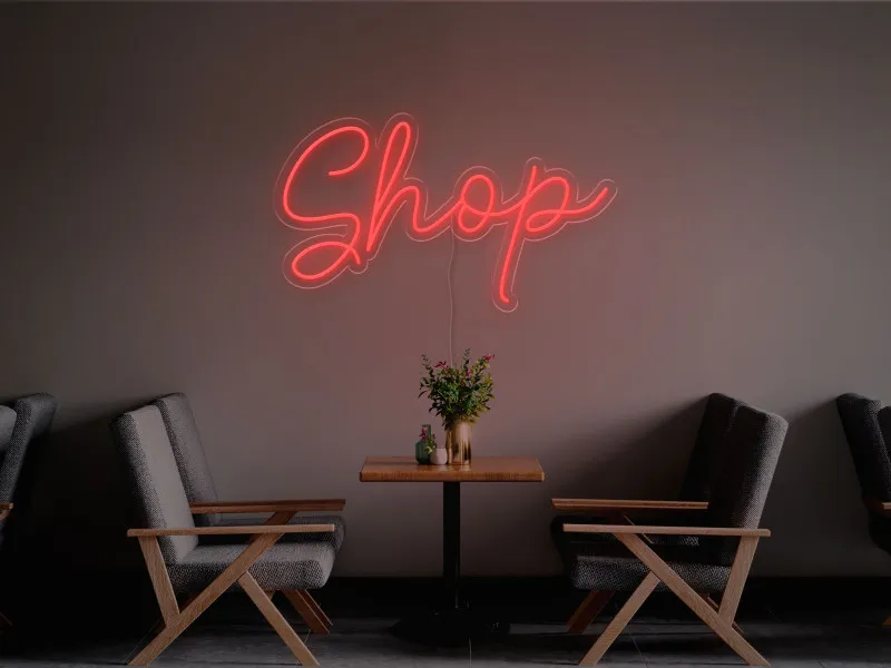 Shop - Insegna Neon LED