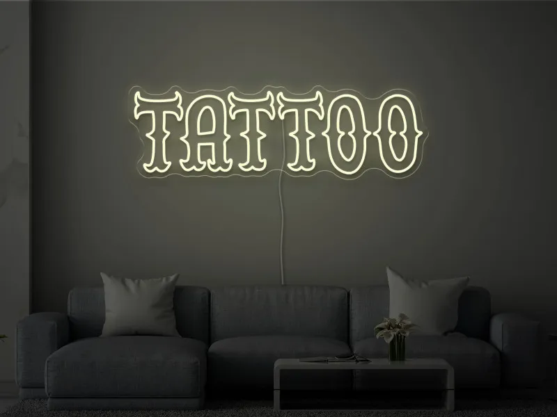 Tattoo Shop - Insegna Neon LED