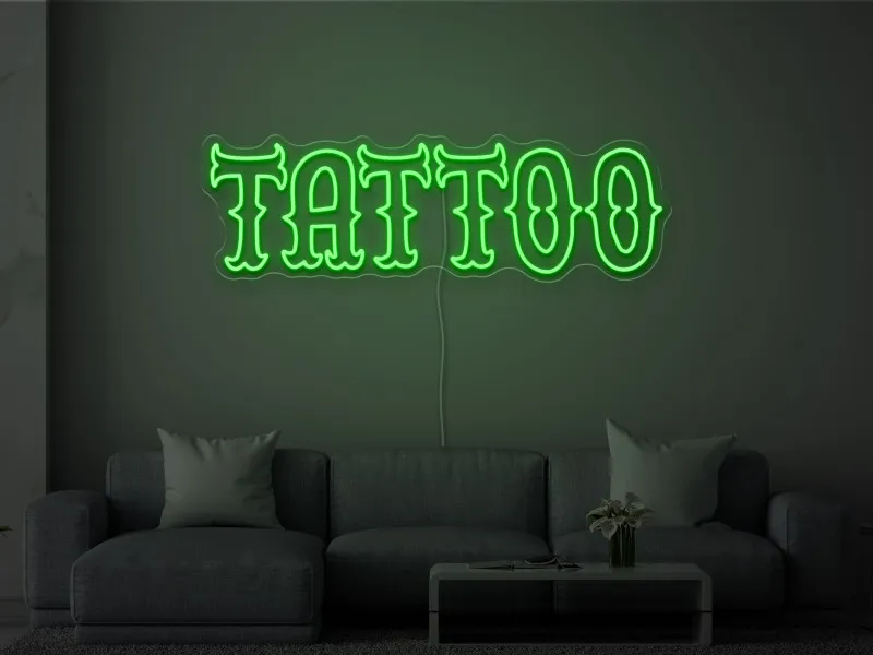 Tattoo Shop - Insegna Neon LED