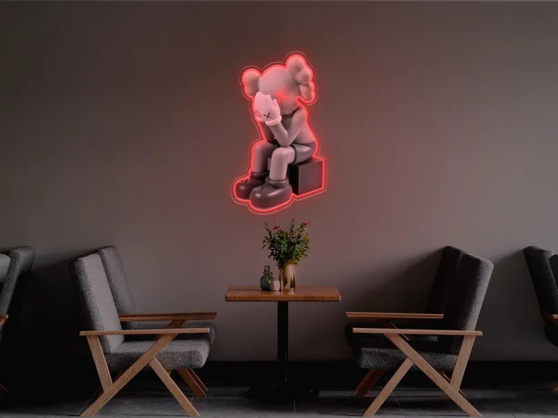 Keith Haring - Heart - Insegna Neon LED