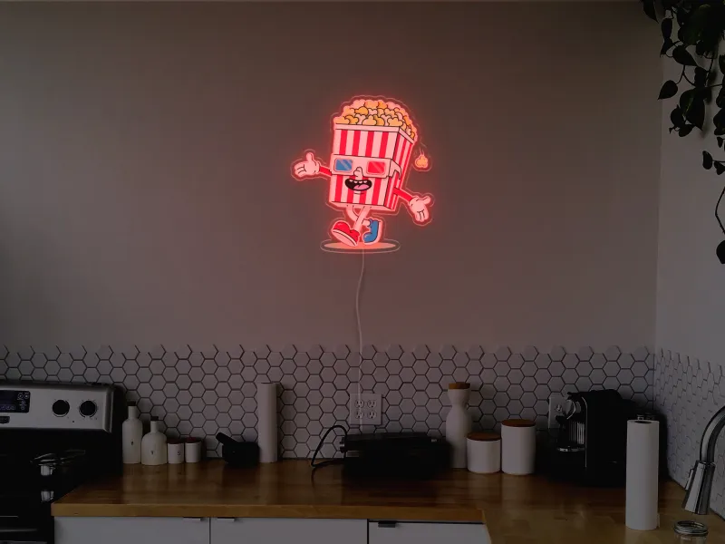 Dripping Lips - Insegna Neon LED