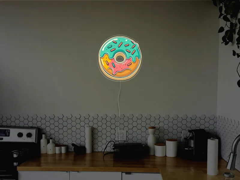 Doughnut - Insegna Neon LED