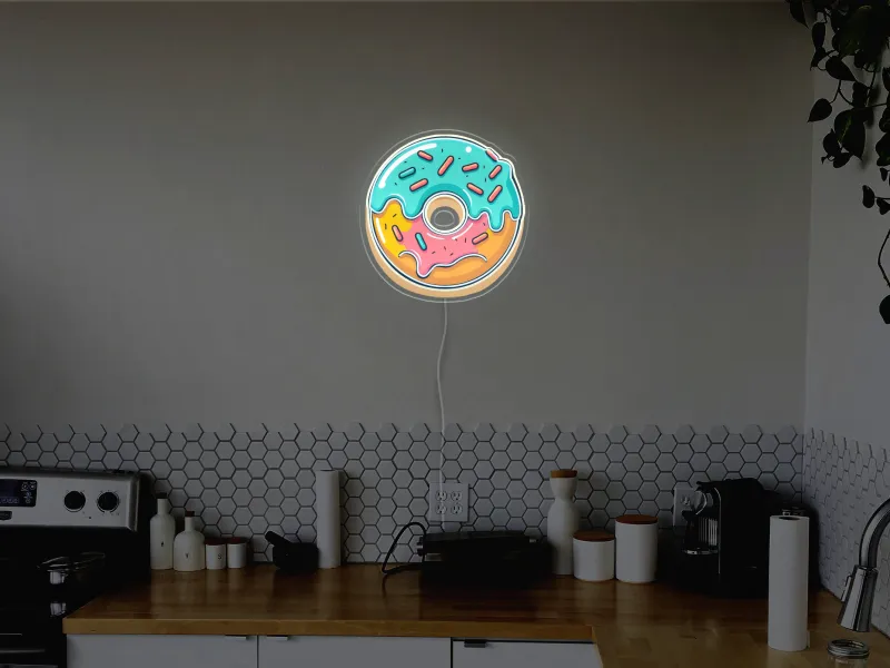 Doughnut - Insegna Neon LED