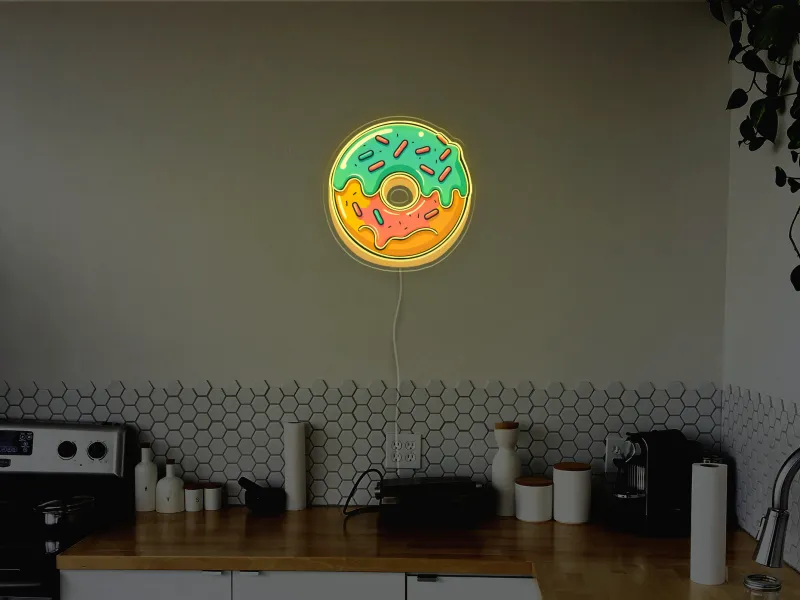 Doughnut - Insegna Neon LED