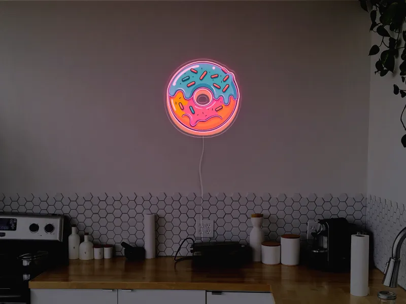 Doughnut - Insegna Neon LED