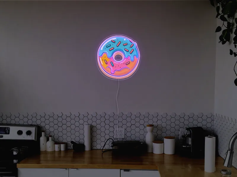 Doughnut - Insegna Neon LED