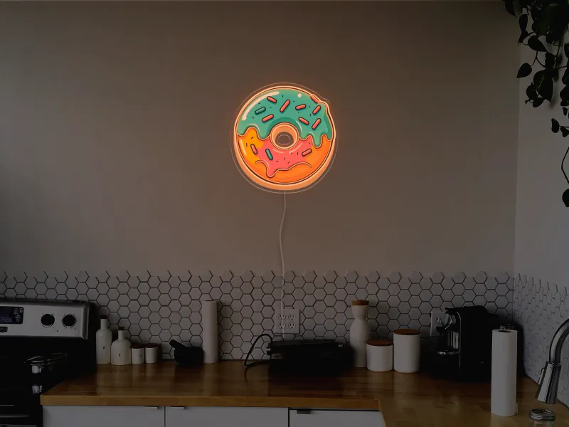 Doughnut - Insegna Neon LED