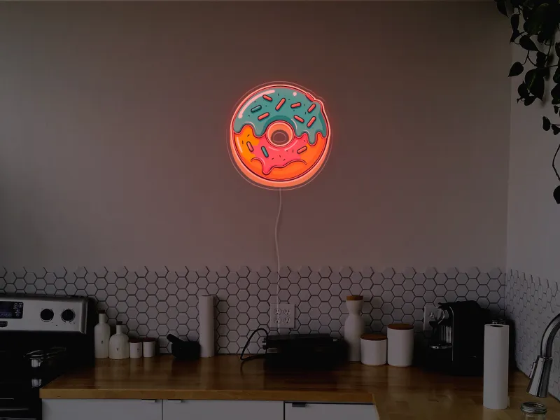 Doughnut - Insegna Neon LED