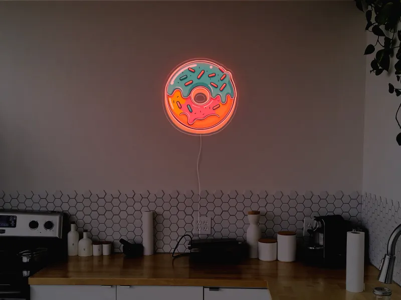 Doughnut - Insegna Neon LED