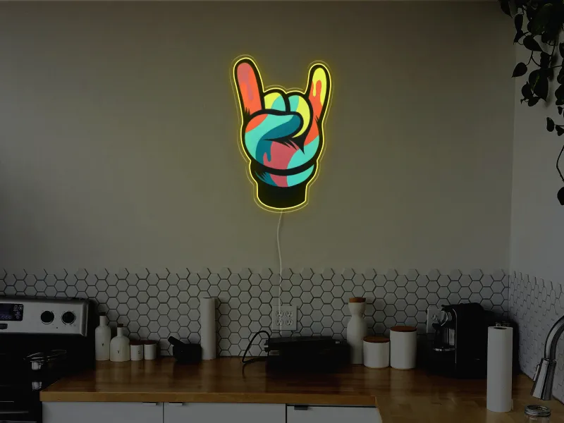 You Rock - Insegna Neon LED