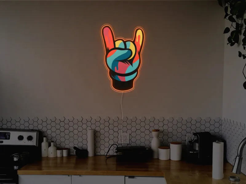 You Rock - Insegna Neon LED