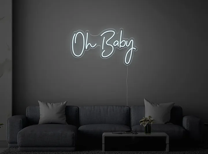 Oh Baby - Insegne al neon a LED
