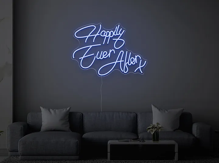 Happily Ever After X - Insegne al neon a LED