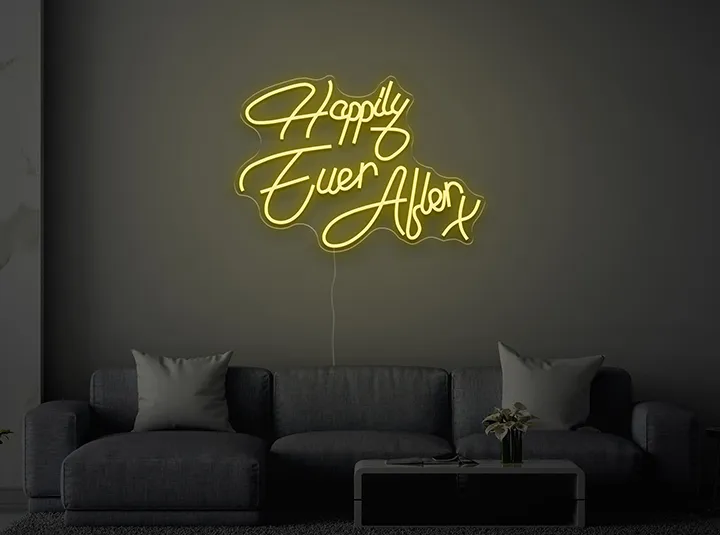 Happily Ever After X - Insegne al neon a LED