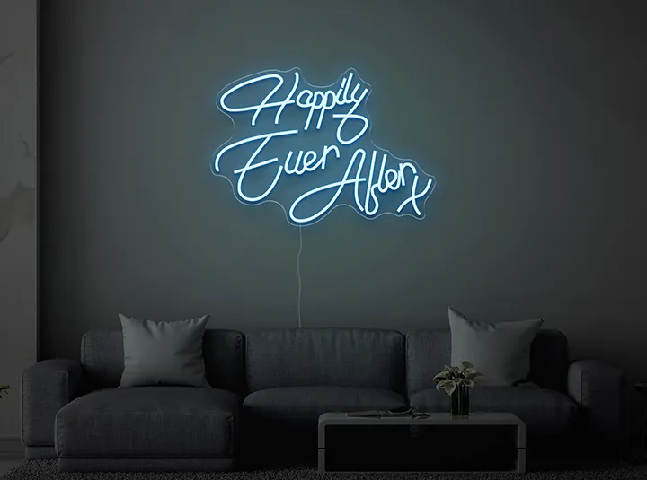 Happily Ever After X - Insegne al neon a LED