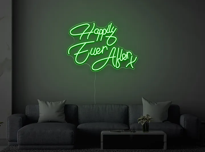Happily Ever After X - Insegne al neon a LED
