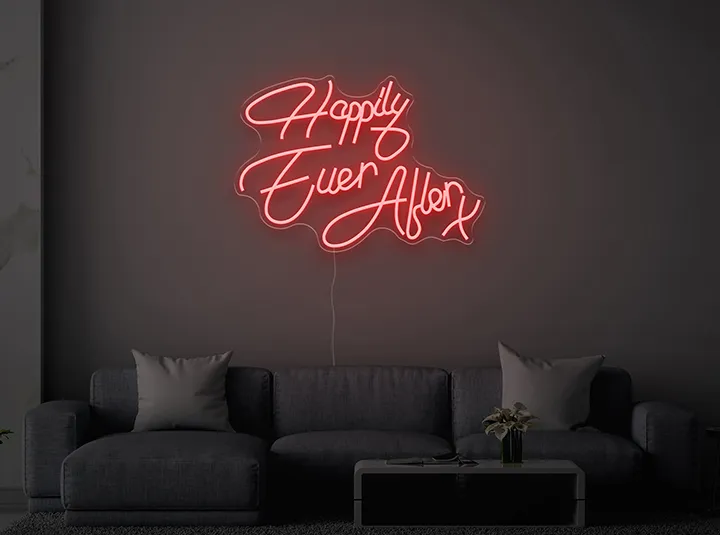 Happily Ever After X - Insegne al neon a LED