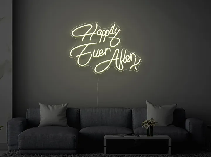 Happily Ever After X - Insegne al neon a LED