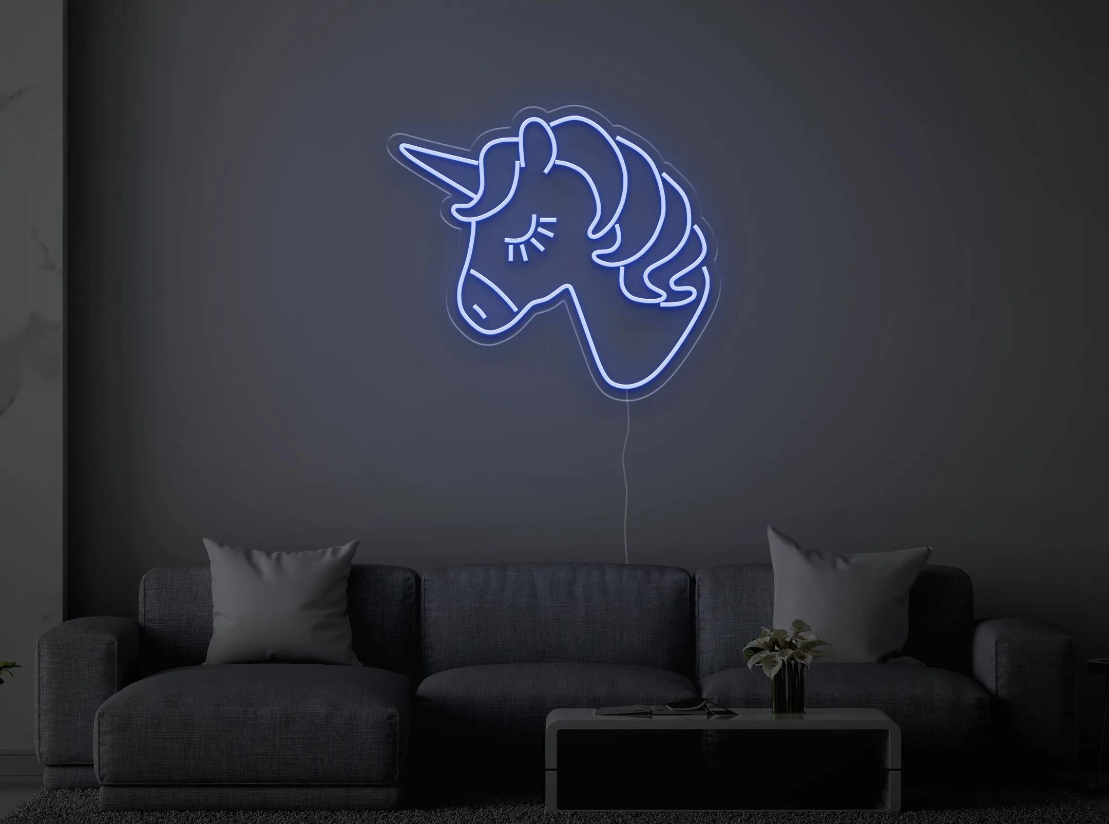 Unicorno - Insegne al neon a LED