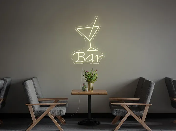 Cocktail & Bar - Insegne al neon a LED