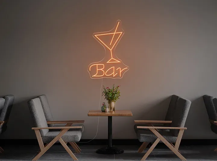 Cocktail & Bar - Insegne al neon a LED