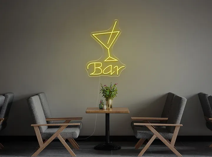 Cocktail & Bar - Insegne al neon a LED