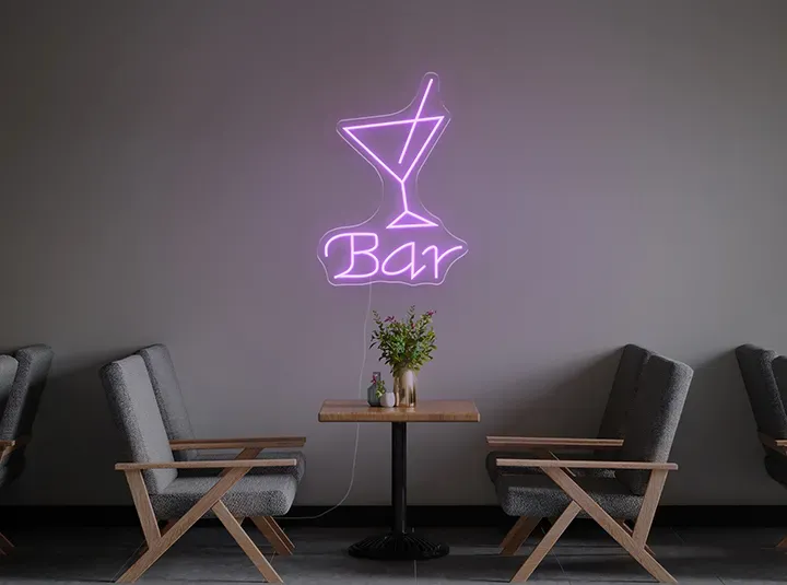 Cocktail & Bar - Insegne al neon a LED
