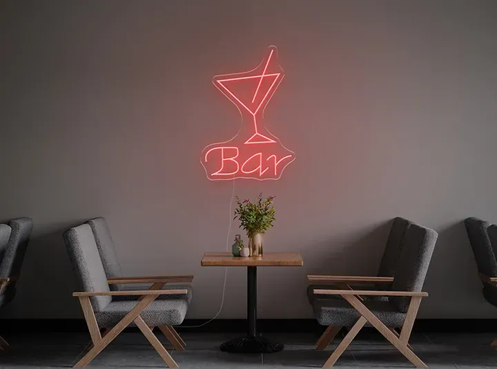 Cocktail & Bar - Insegne al neon a LED