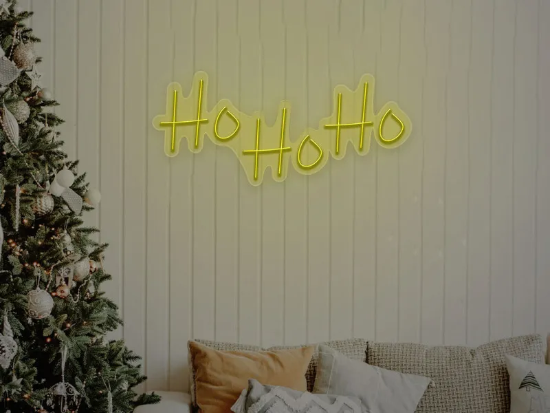 Ho Ho Ho - Insegne al neon a LED
