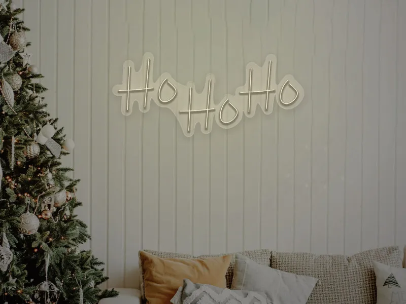 Ho Ho Ho - Insegne al neon a LED