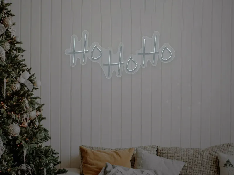 Ho Ho Ho - Insegne al neon a LED